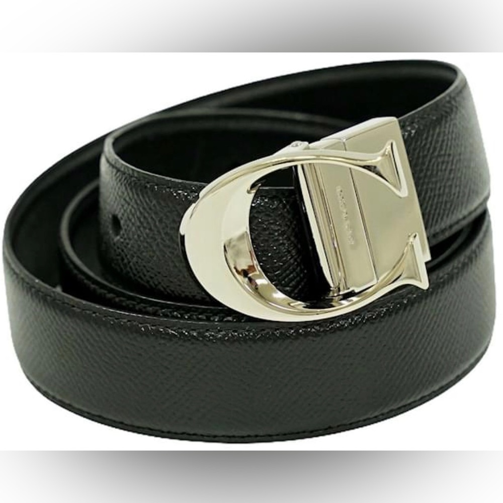 Coach Reversible Mens Leather Belt